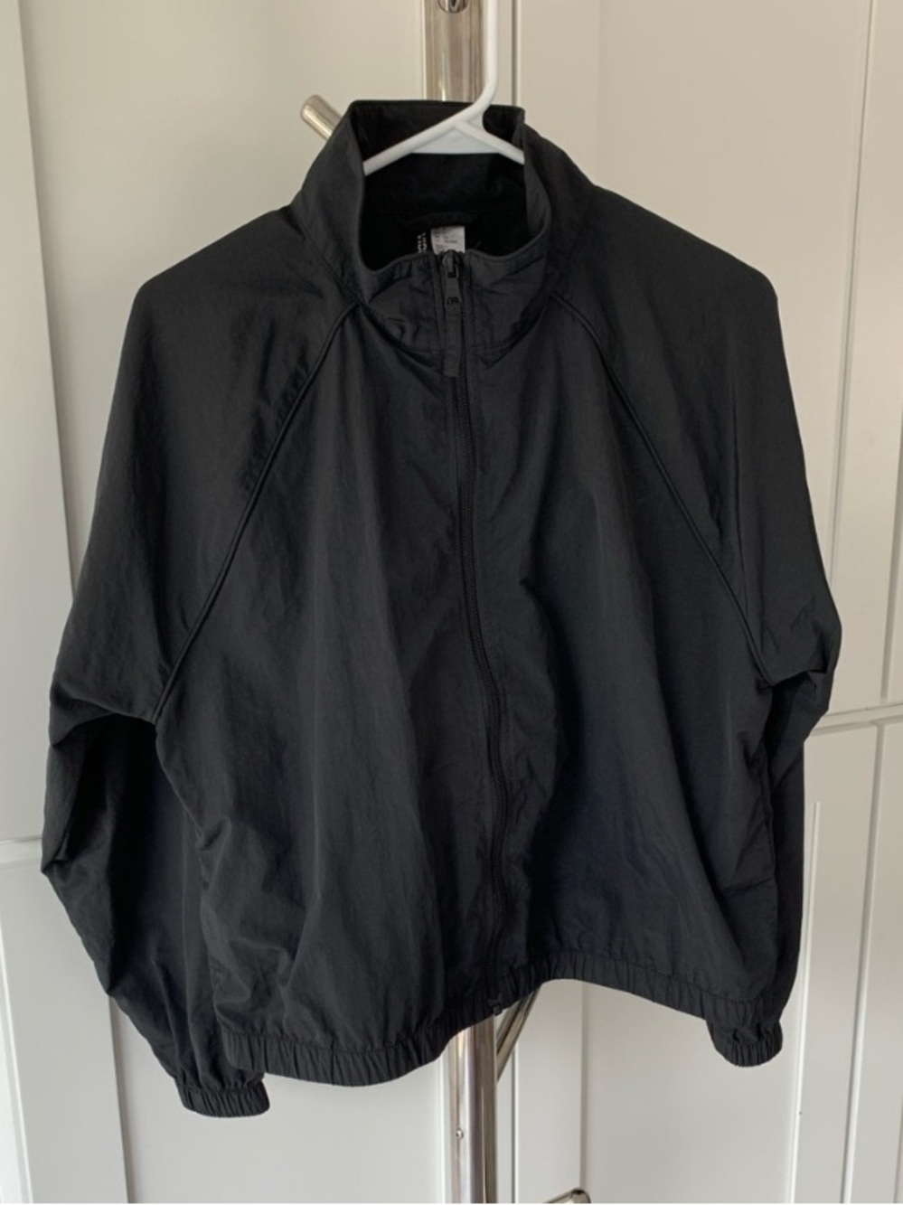H&M Black Lightweight Zip-Up Jacket